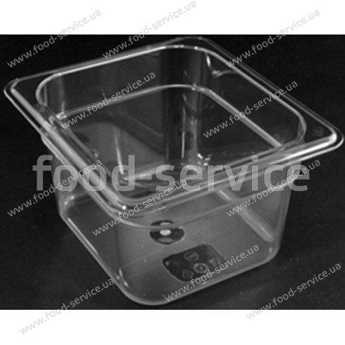 Гастроемкость Brillis GN1/6-150 (176х162х150) из поликарбоната прозрачная